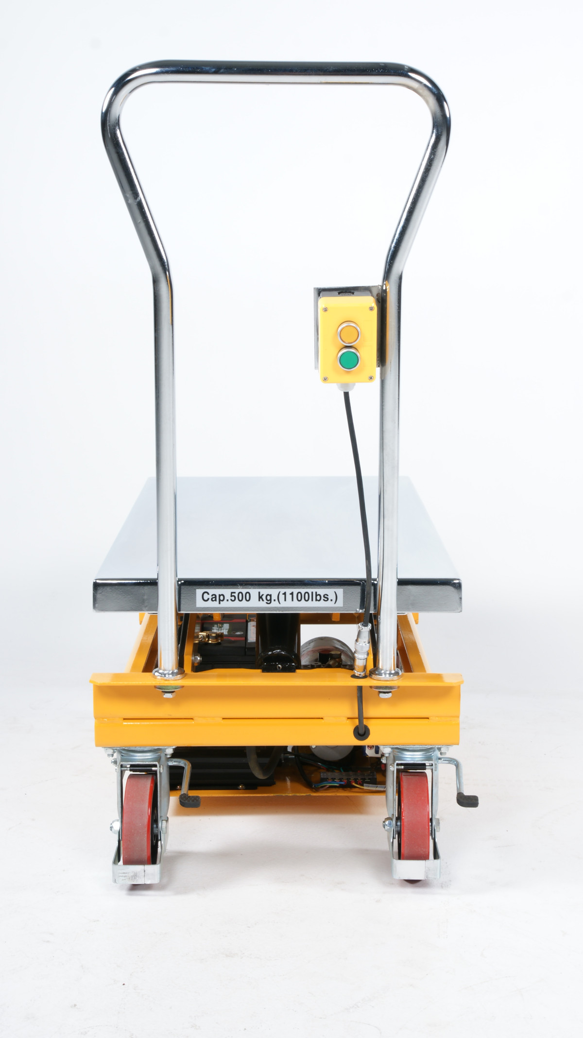 Elektrinis pakėlimo stalas ant ratukų