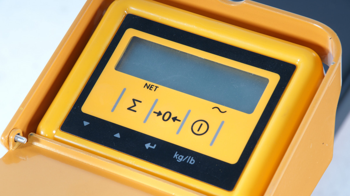 Palečių vežimėlis su svarstyklėmis (keltuvas)ZF20