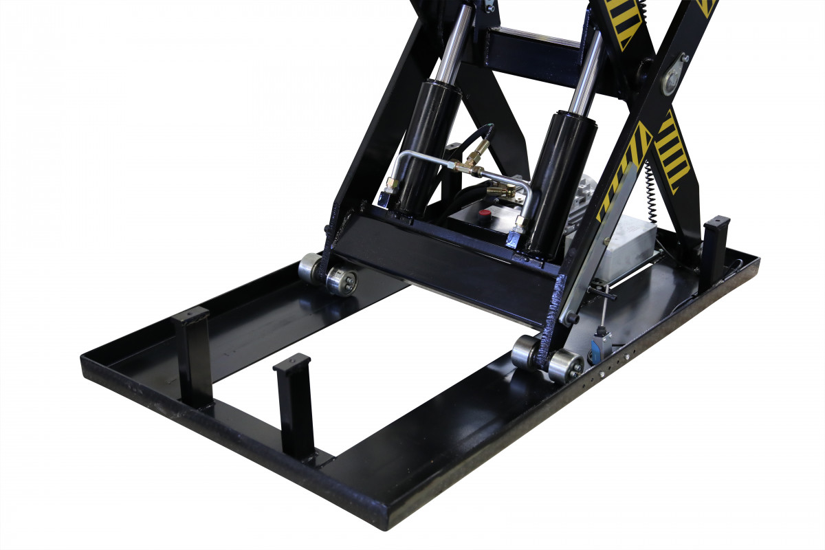 Stationary electric lifting tables