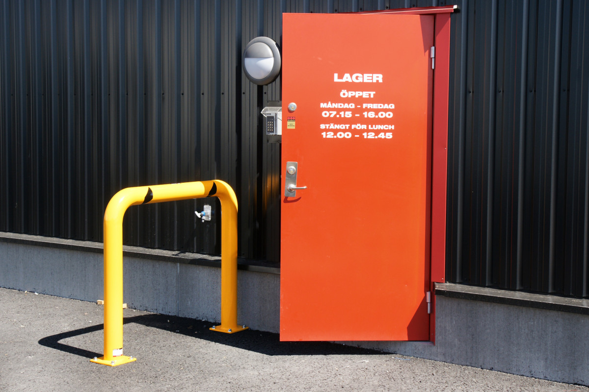 U formos aukšto profilio apsauga