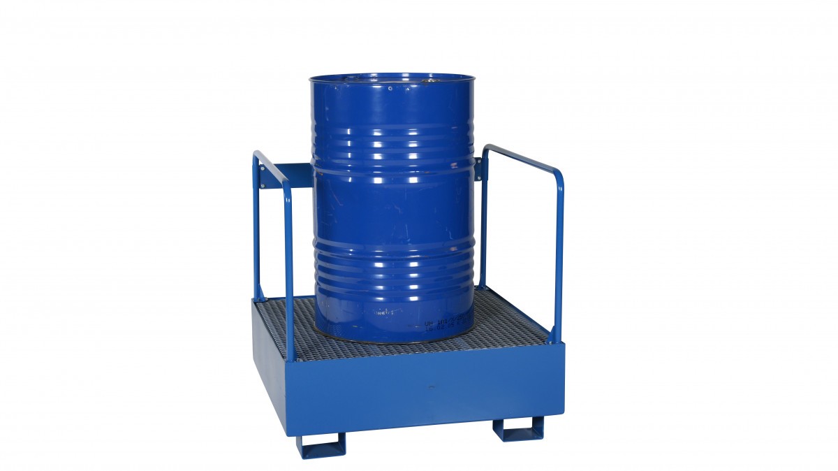 Atviros nuotekų surinkimo talpos stačioms statinėms su apsauginiais turėklais