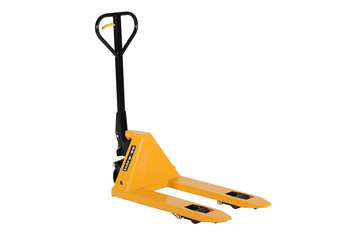 Trumpų šakių rankiniai palečių vežimėliai