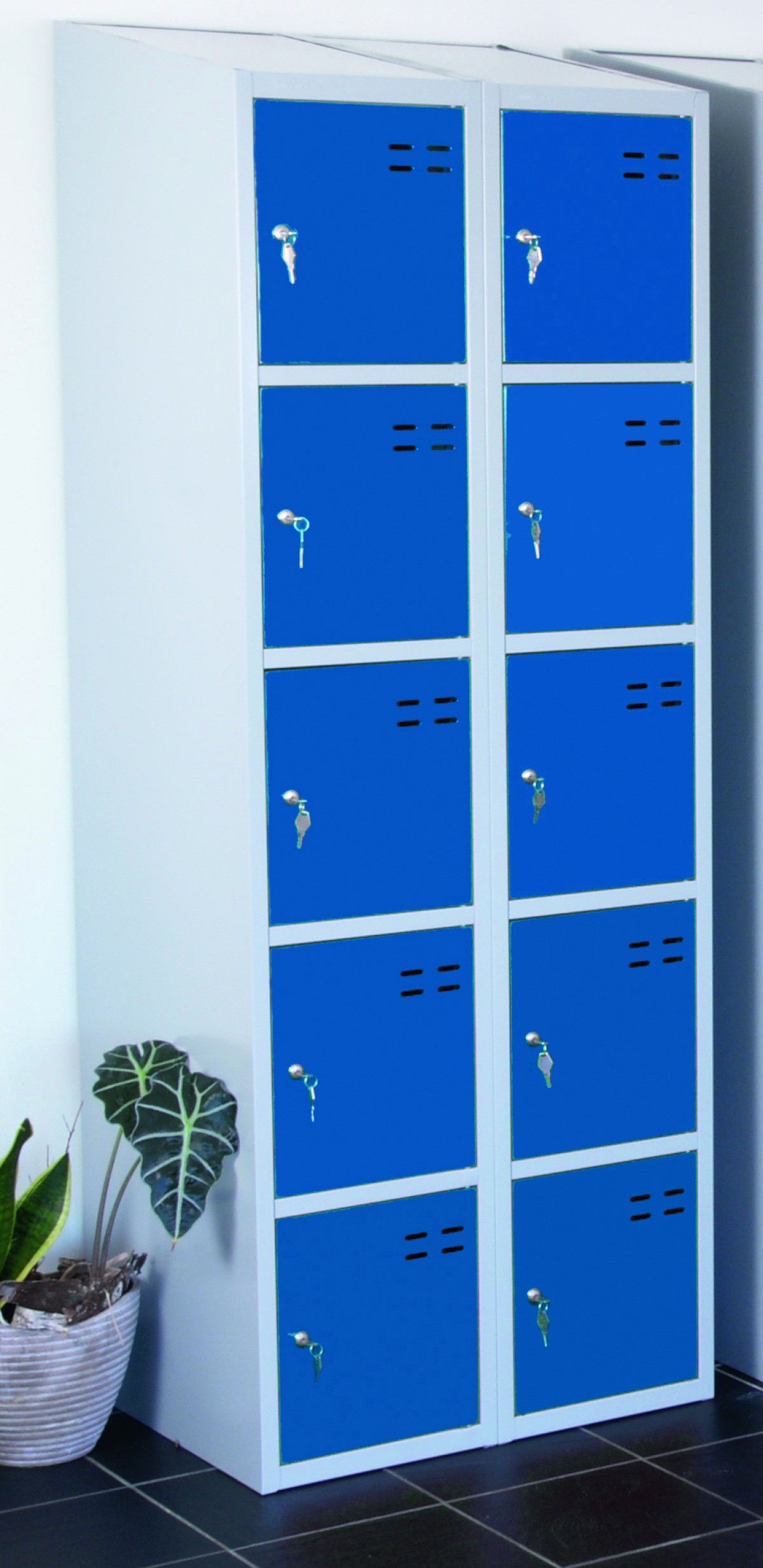 10 skyrių persirengimo spintelė